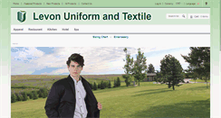 Desktop Screenshot of levonuniform.com